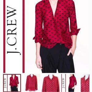 J Crew popover shirt